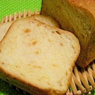 キャラメリゼ・リンゴジャム入り☆米粉ブレンドパン